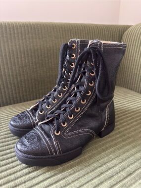 Authentic Chanel Combat Boots - US Size 5 | EU 35